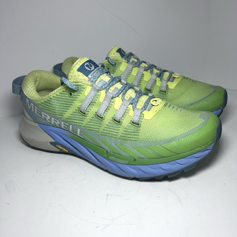 Merrell Women's 9.5 Agility Peak 4 Pomelo Trail Running Shoe Vibram Sole